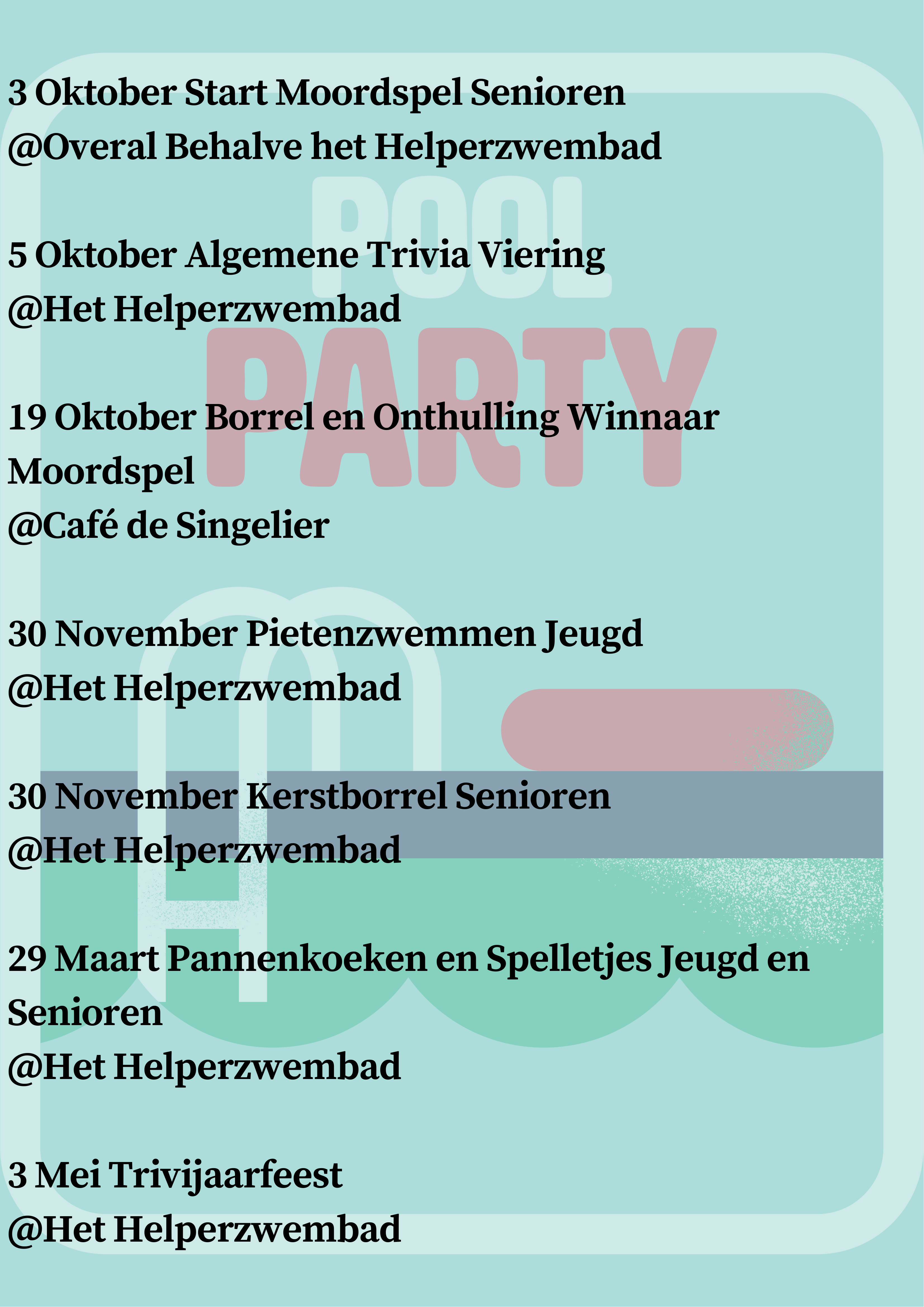 activiteitenkalender waterpolo