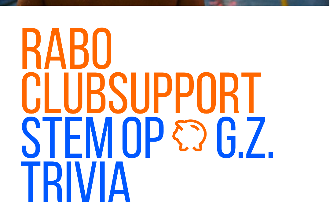 Rabo Clubsupport 2026: Wij doen mee!